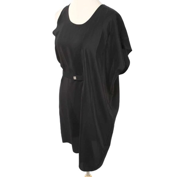 MARGARITA SAPLALA Barneys Black Asymmetrical Dress - Picture 2 of 7